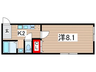 フルラージュ千葉中央の物件間取画像